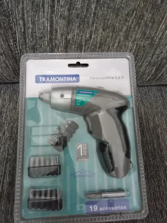 Parafusadeira Tramontina 3,6 V 21 Peças