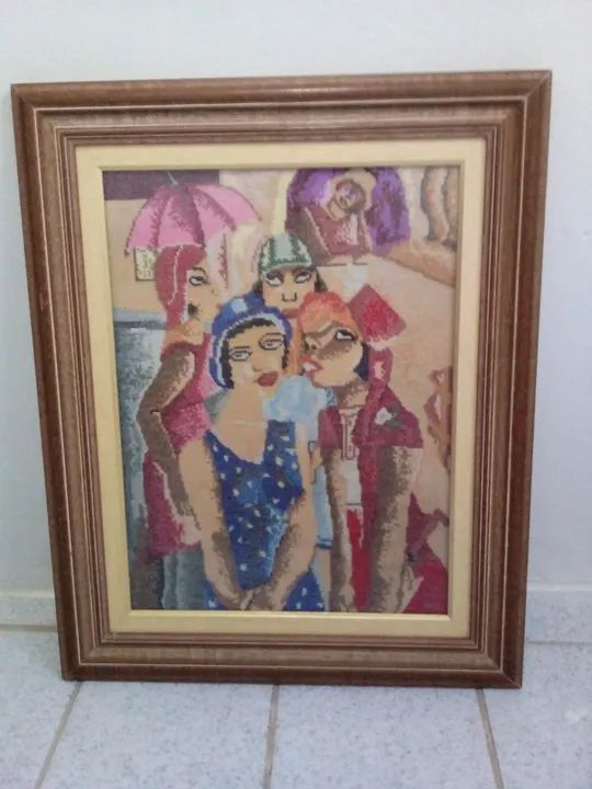 Quadro Bordado 
