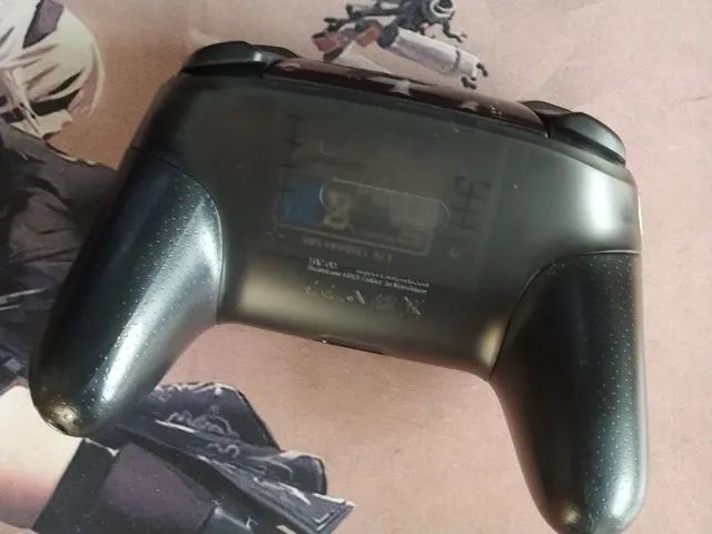 Joystick / Controle NOVO Nintendo Switch - Pro - edição Monster Hunter Silver - bluetooth - Foto 5