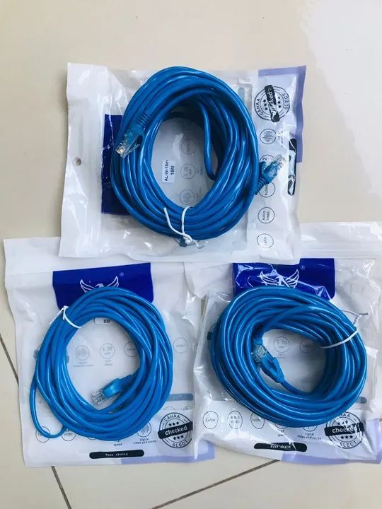 Cabo de Rede LAN Internet/Ethernet Novo (1,5m /2m /5m /10m /15m) Garantia - Foto 5