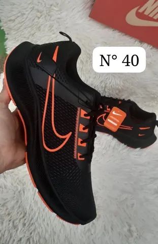 Nike zoom hot sale black orange