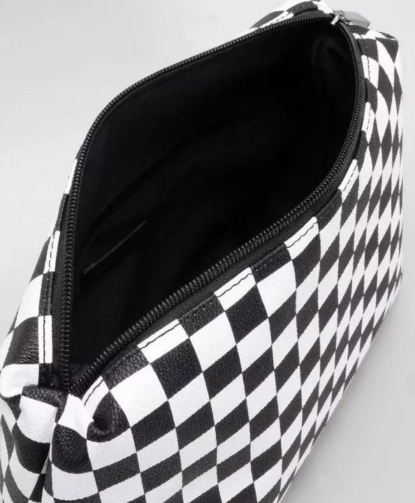 Bolsa Transparente com Detalhe em Quadriculado - Foto 5