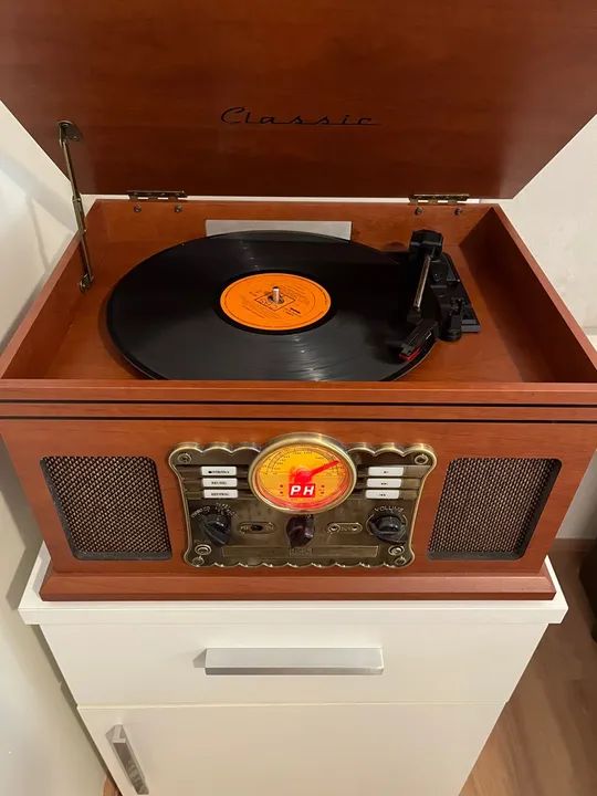 Toca-Discos Retrô Phoenix Classic - Foto 5