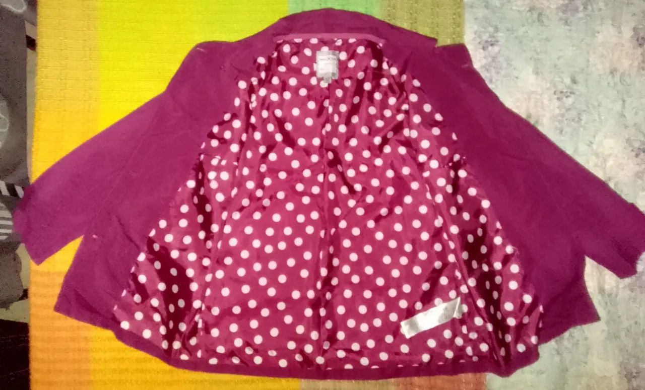 BLUSA/CASACO FEM. P/12 ANOS. HERING KIDS ler descrição... - Foto 2