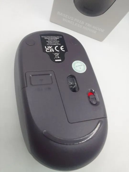 Baseus f01b tri-modos wireless mouse  Lightweight,silente  Bluetooth DPI-800/1000/1600 - Foto 2