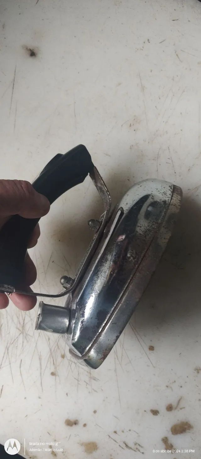 Ferro De Passar Roupa Antiguidade década 60/70 - Foto 4