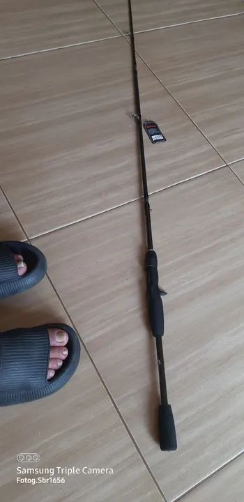 Kit King Return 1,80 + carretilha+ linha multifilamento  - Foto 5