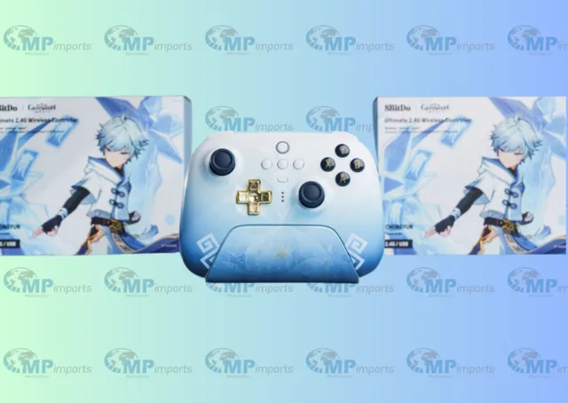 Loja MP Imports: 8Bitdo Ultimate 2.4G Wireless Controller for PC, Android, Steam Deck,