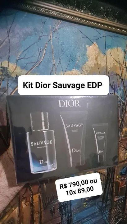 Kit Perfume Dior Sauvage - Original - Foto 2