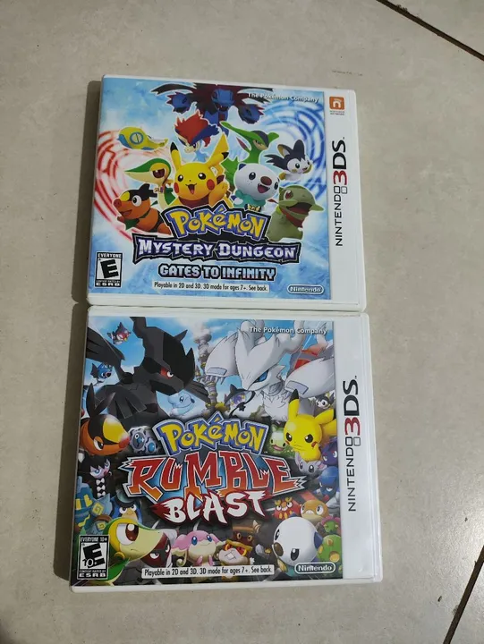 Pokémon Mystery Dungeon Gates of Infinity + Pokémon Rumble Blast