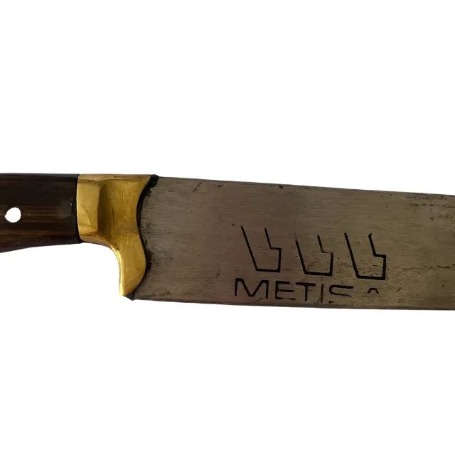 Faca Para Churrasco De Disco De Arado Antigo Metisa - Foto 4