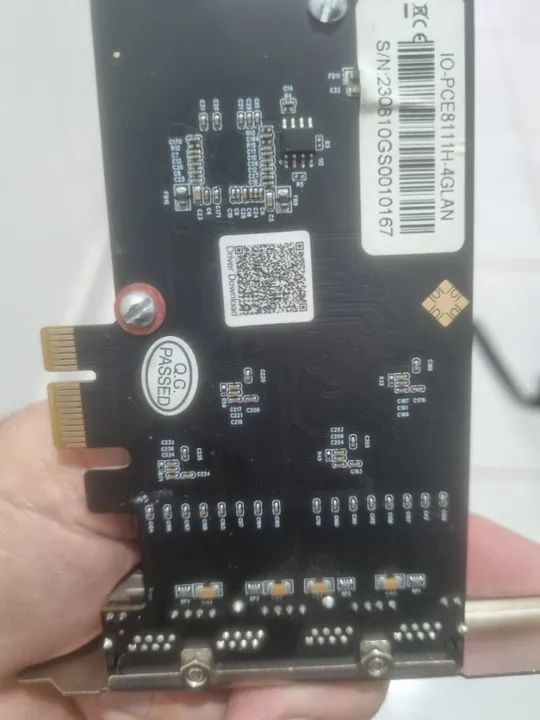 Placa de Rede RTL8139 Gigabit 4 Portas - Foto 2