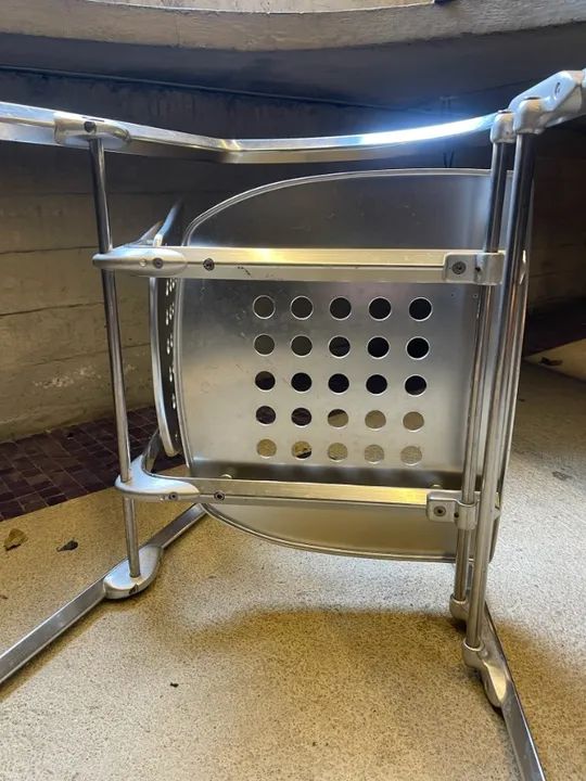 perforated cafe dining chair - Foto 4
