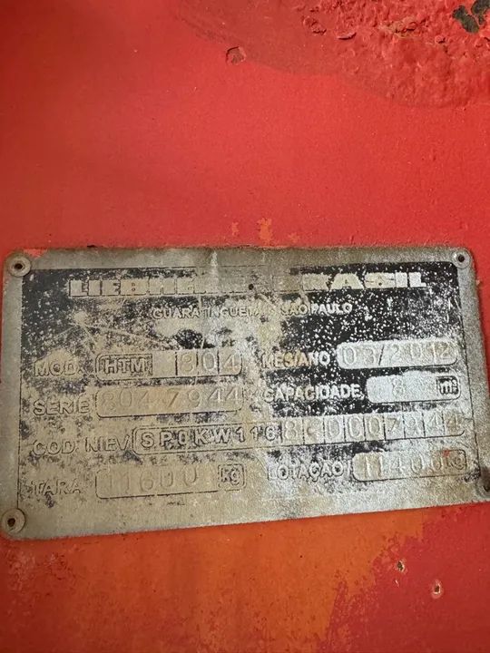 Mercedes-Benz 2726B 6x4 2012 Betoneira  - Foto 8