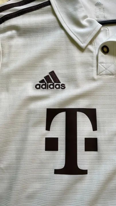 Camisa Reserva do Bayern de Munique 2013-2014 - Usada - Foto 4