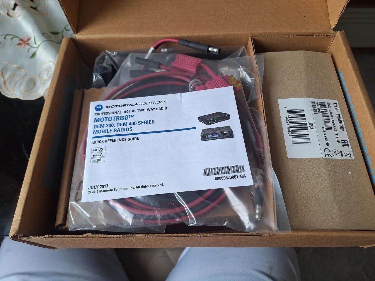 Motorola Mototrbo Dem 400 Série Rádio VHF