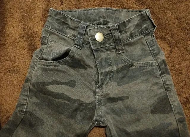 Calça jeans militar masculina infantil - Foto 3