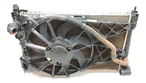 Kit Conjunto Radiador Fiat Punto 1.6 16v Etorq 2012 A 2017  - Foto 4