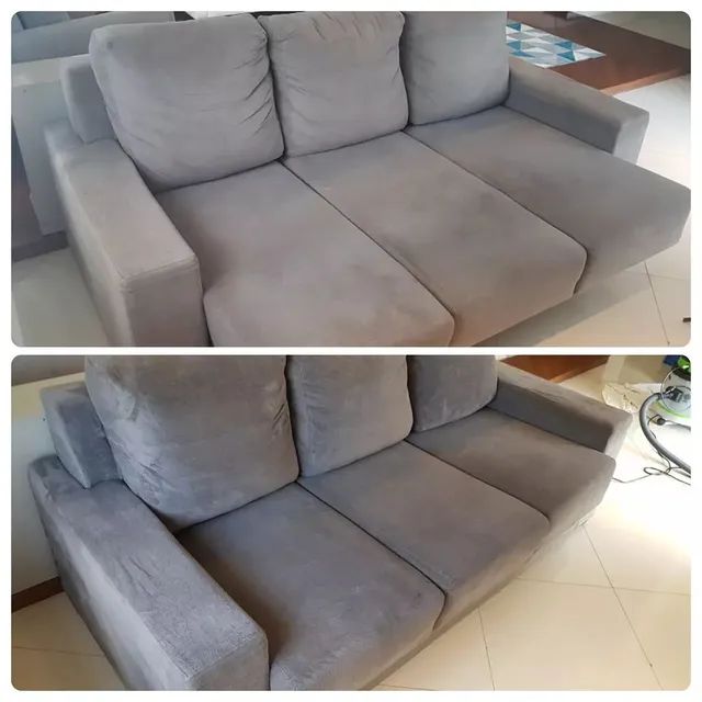 Limpeza e impermeabilização de sofás 