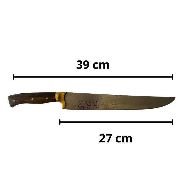 Faca Para Churrasco De Disco De Arado Antigo Metisa