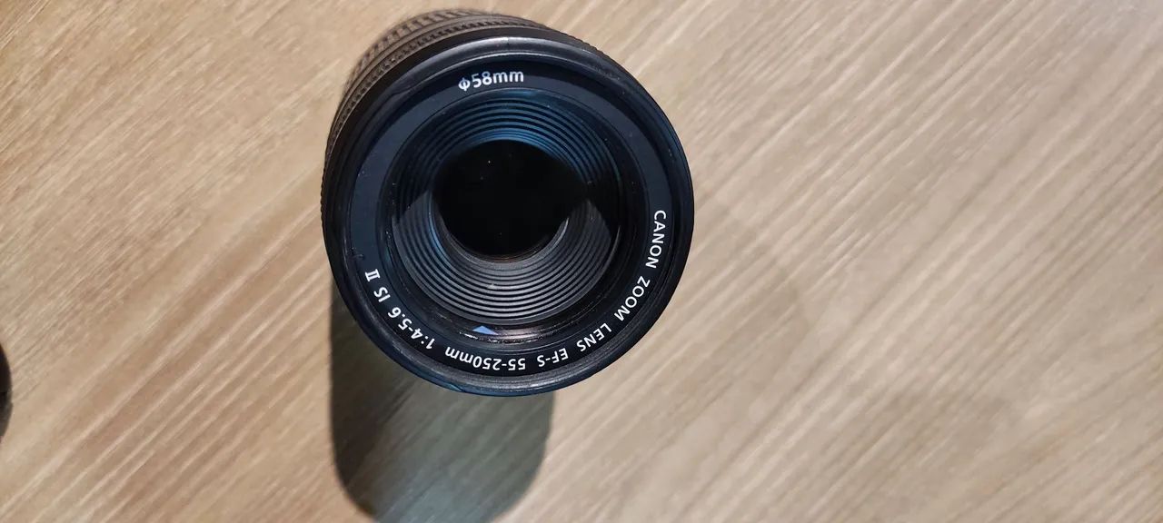 Lente Canon EFS 55-250mm Praticamente nova - Foto 3