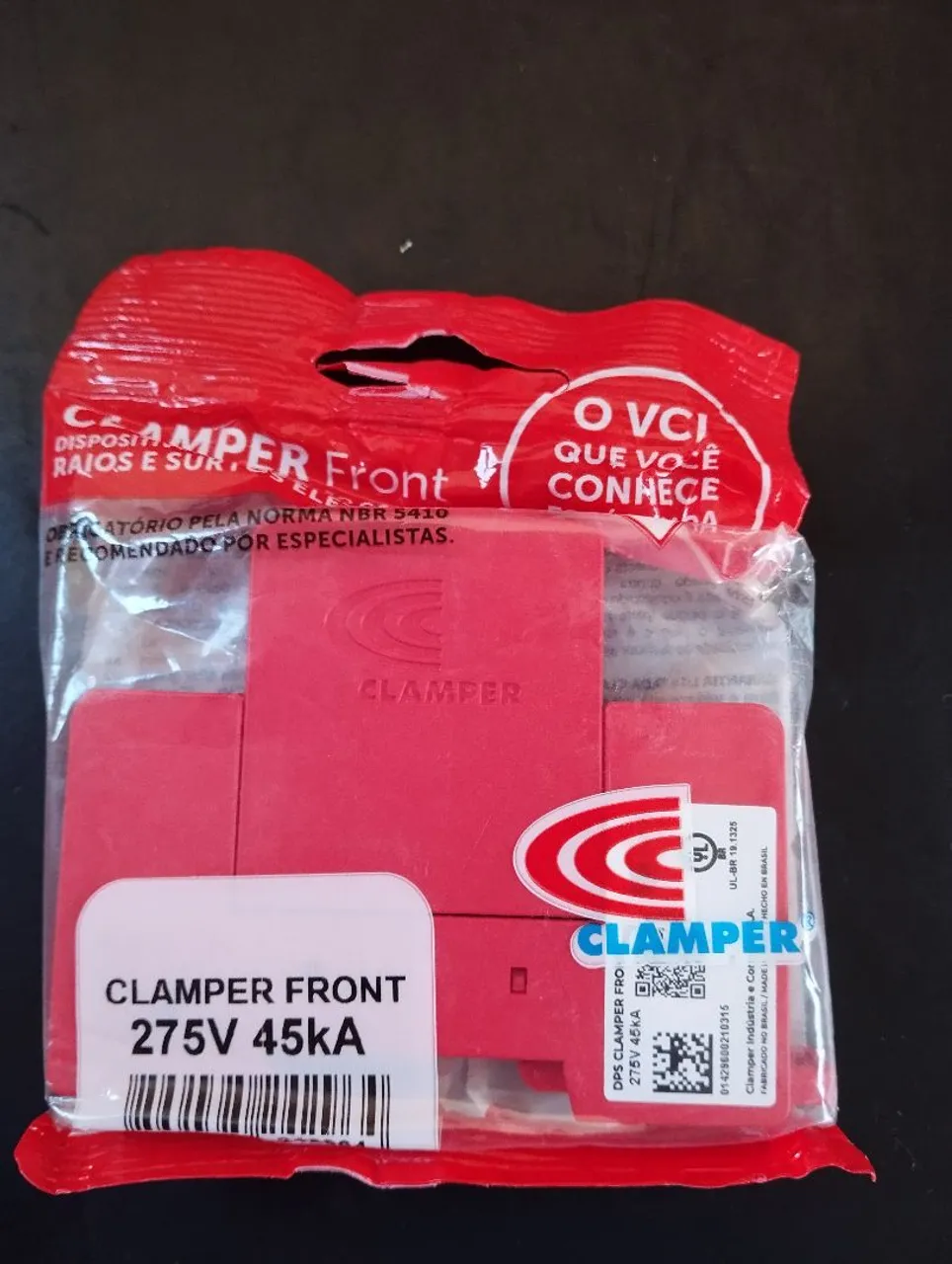 Disjuntor Clamper Front 275V 45kA - Novo