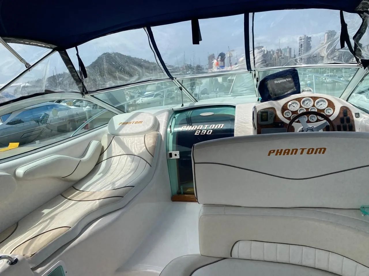 ÚNICO DONO Phantom 290 - 2003 x2 Mercruiser 120 HP Diesel - Foto 10