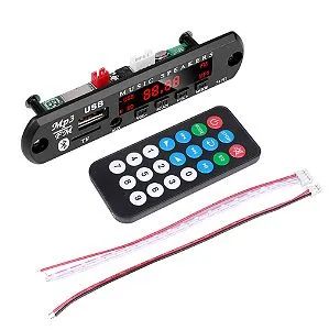 Kit eletrônico (placa Bluetooth MP3, placa amplicadora 30x30, placa RGB) - Foto 2
