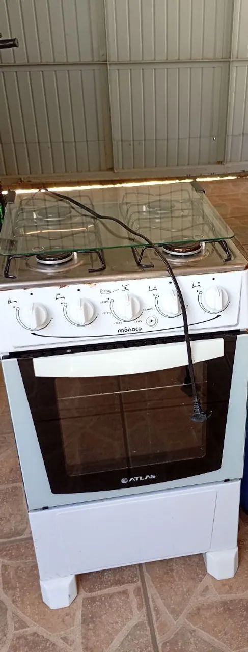 Fogão  Atlas 4 bc Bi-volts .