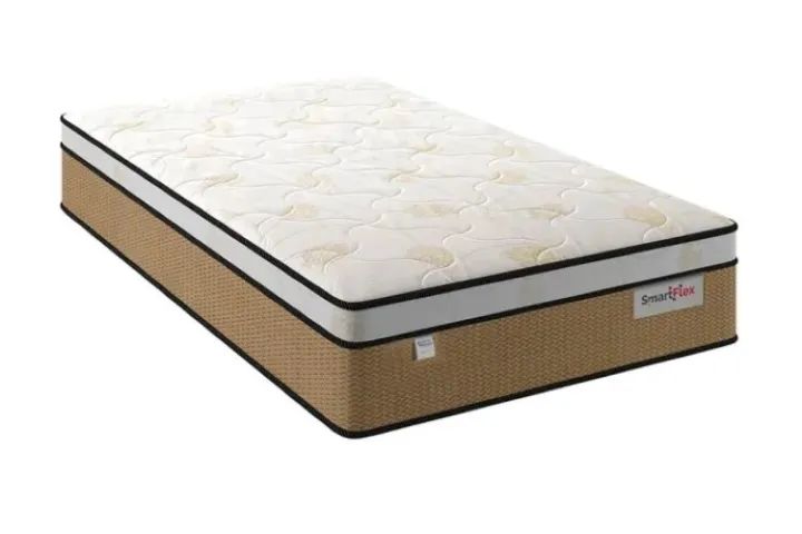 Colchao Solteiro SmartFlex Molas Superlastic 88x188x30 Plumatex