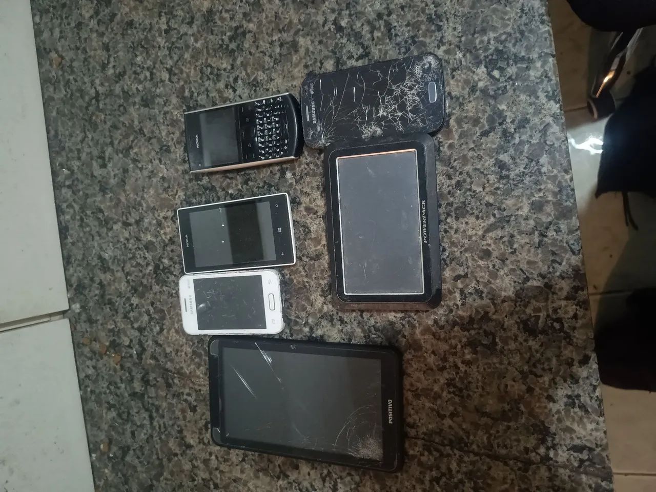 Lote de 6 aparelhos peças ou conserto