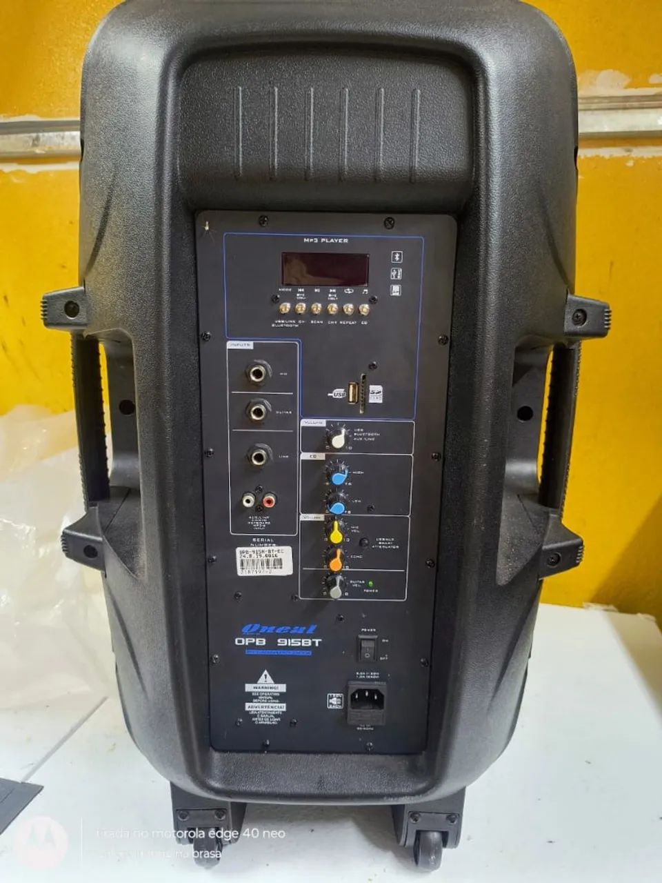 Caixa de Som Amplificada Oneal - Potente e com Tripe - Foto 2