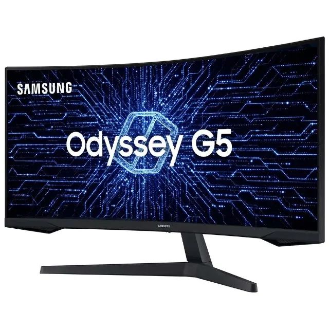 Monitor Gamer Odyssey G5 34" Samsung com 2,500:1 Contraste, Ultra WQHD, 165Hz, 1ms - Foto 4