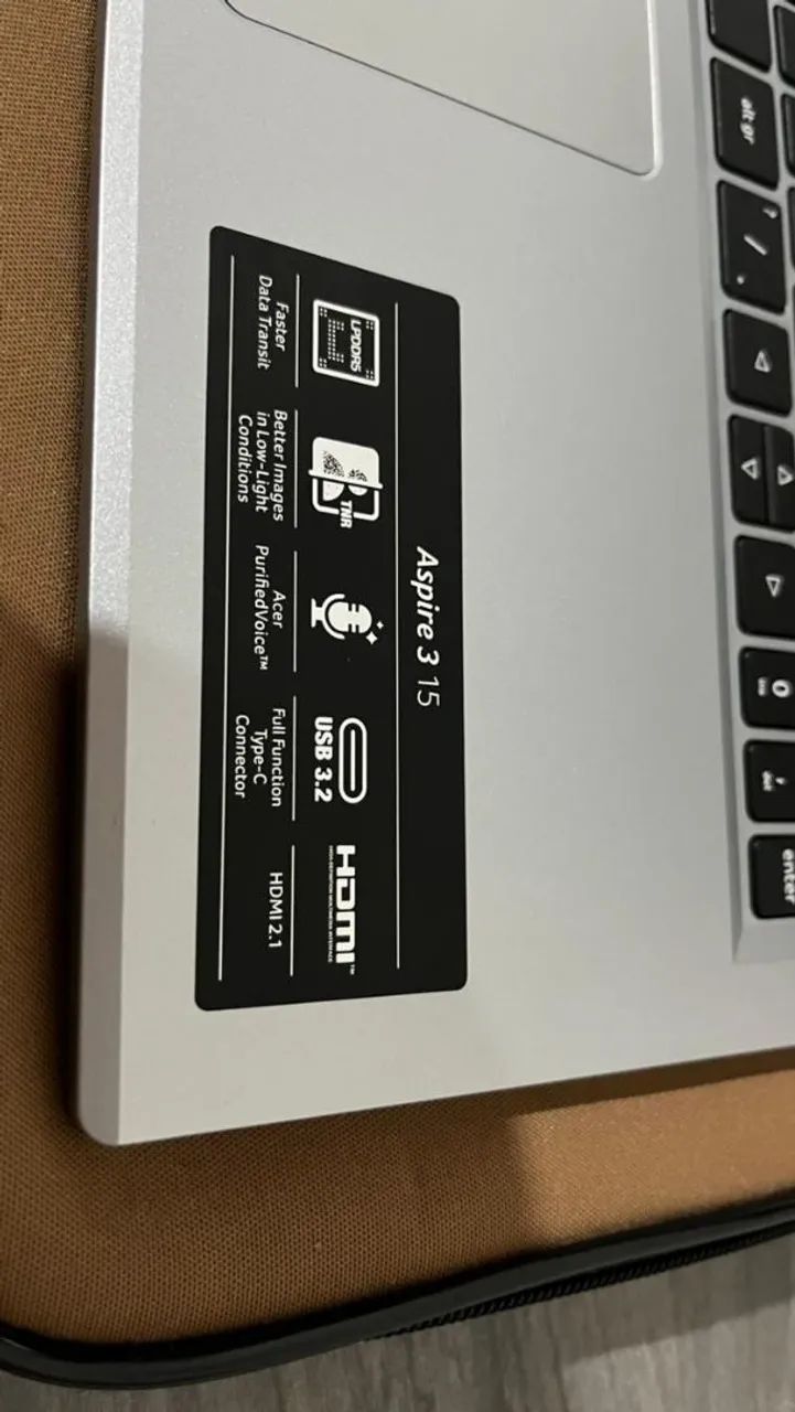 Notebook Acer Aspire 3 A315, praticamente zero sem detalhe  - Foto 4