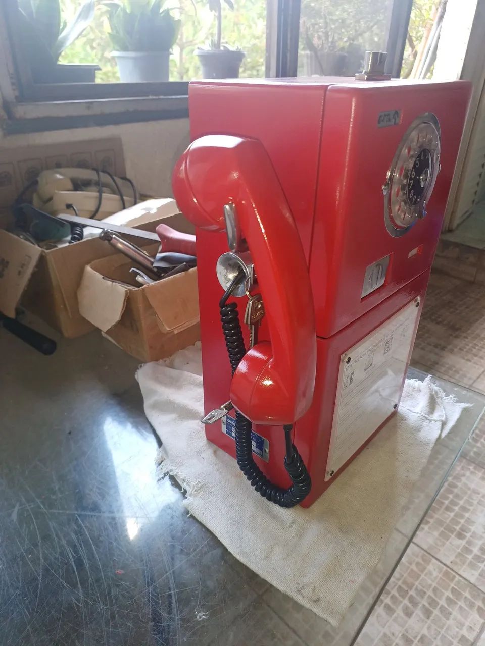 Telefone Orelhao público de ficha  - Foto 2