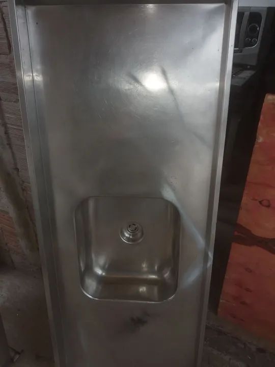 Cuba de pia em aço inox