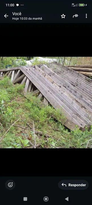 COBERTURA/ ESTRUTURA/ VIGAMENTO/ GARAGEM/TELHADO 26 pinheiro  8 MTS cd, compr. estrut. - Foto 2