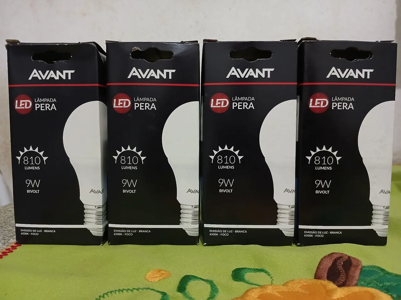 Lâmpadas LED Avant 9W Pacote com 4