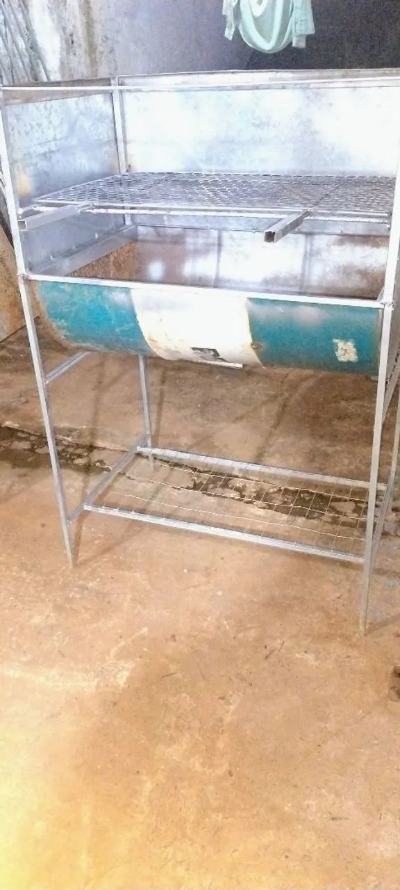 Churrasqueira de botijão e de tambor - Foto 4