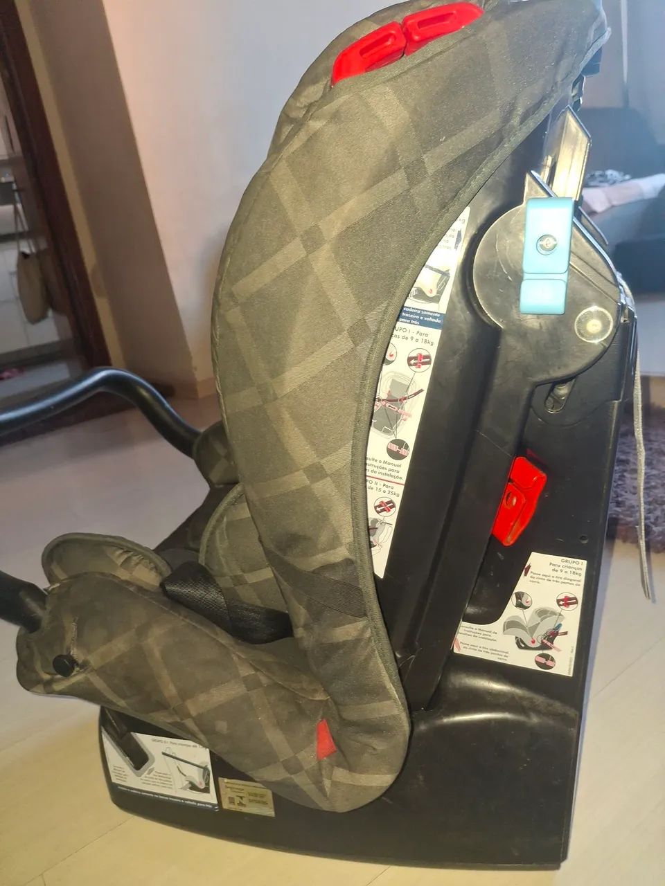 Cadeira bebê 0 a 25 kilos evolution burigotto - mento por cartão taxas pelo comprador - Foto 4