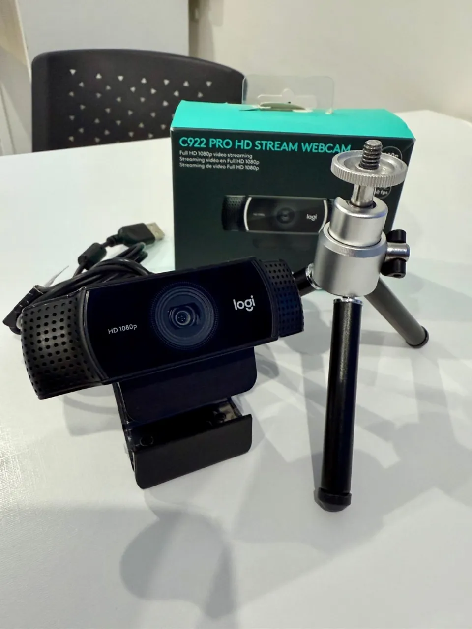 Webcam Logitech C922 Pro Stream - Full HD 1080p