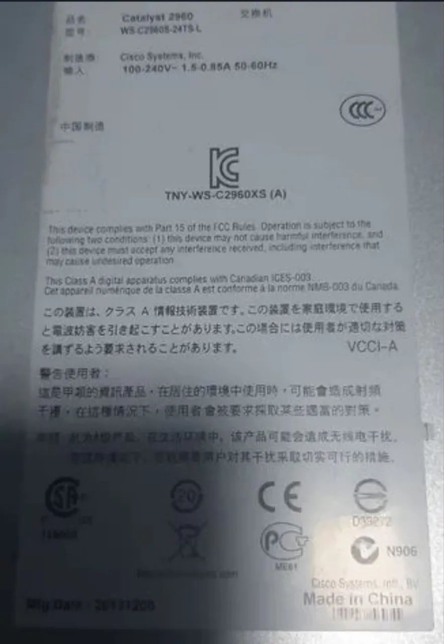 Switch Cisco - Foto 4