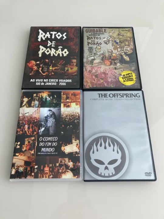 Dvds Musicais Variados Lote 5 - Valor Unitário
