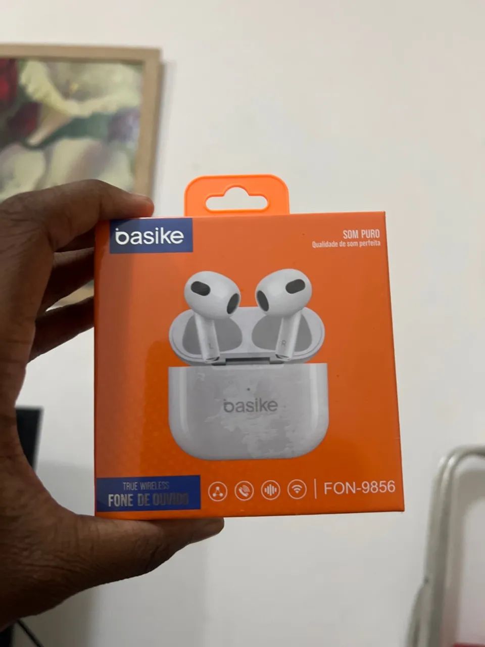 Fone de ouvido Basike True Wireless - FON-9856