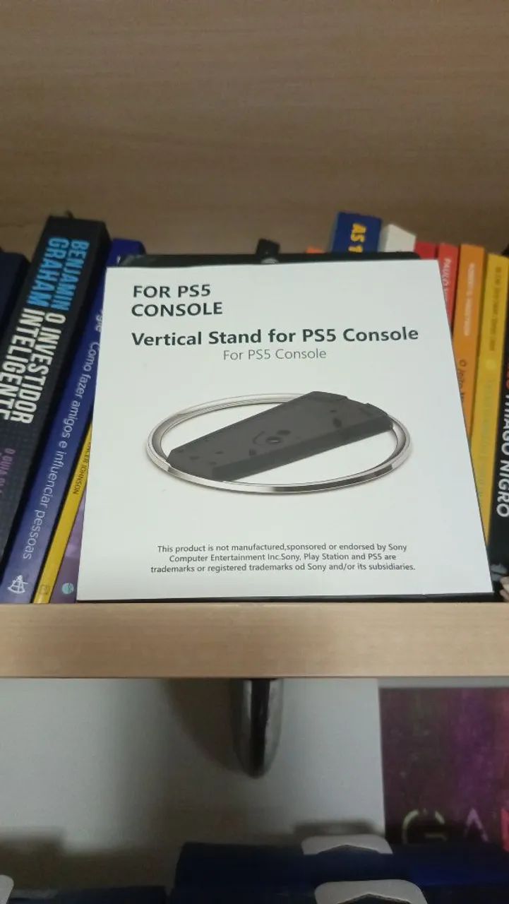 Suporte vertical PS5 slim e Pro 