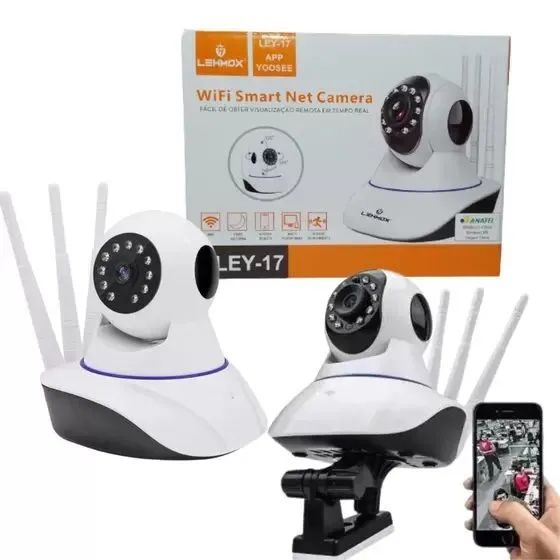 Câmera Wi-Fi Smart Net - Segurança e praticidade!