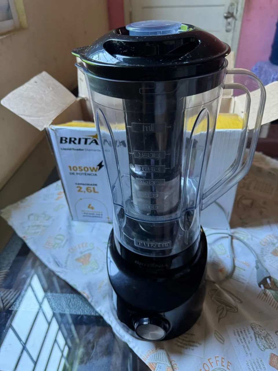 Liquidificador Britânia 1050W - 2,6L