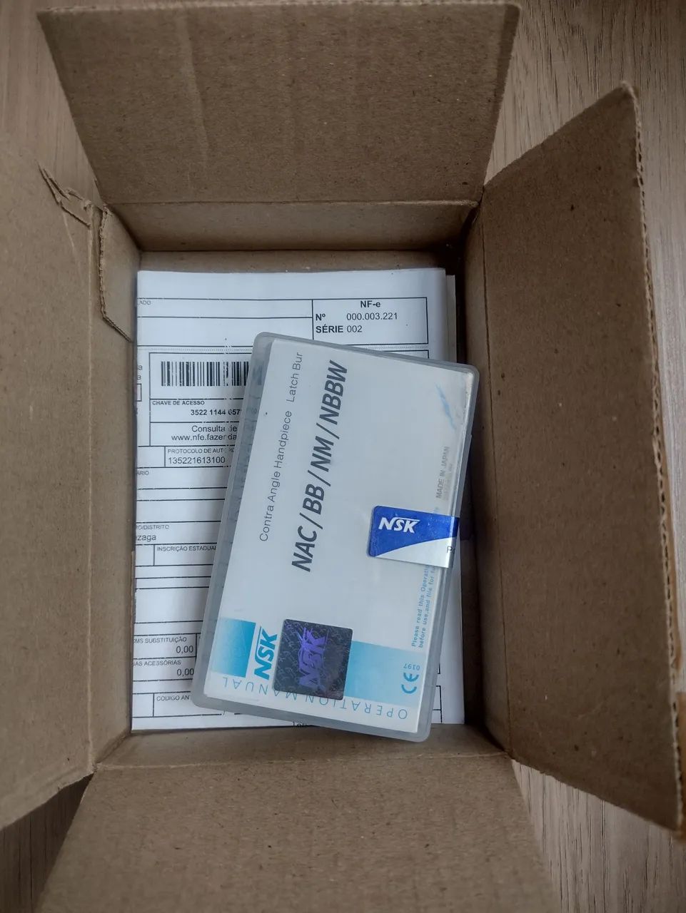 Contra ângulo blindado 20:1 para implantes marca NSK - Foto 3