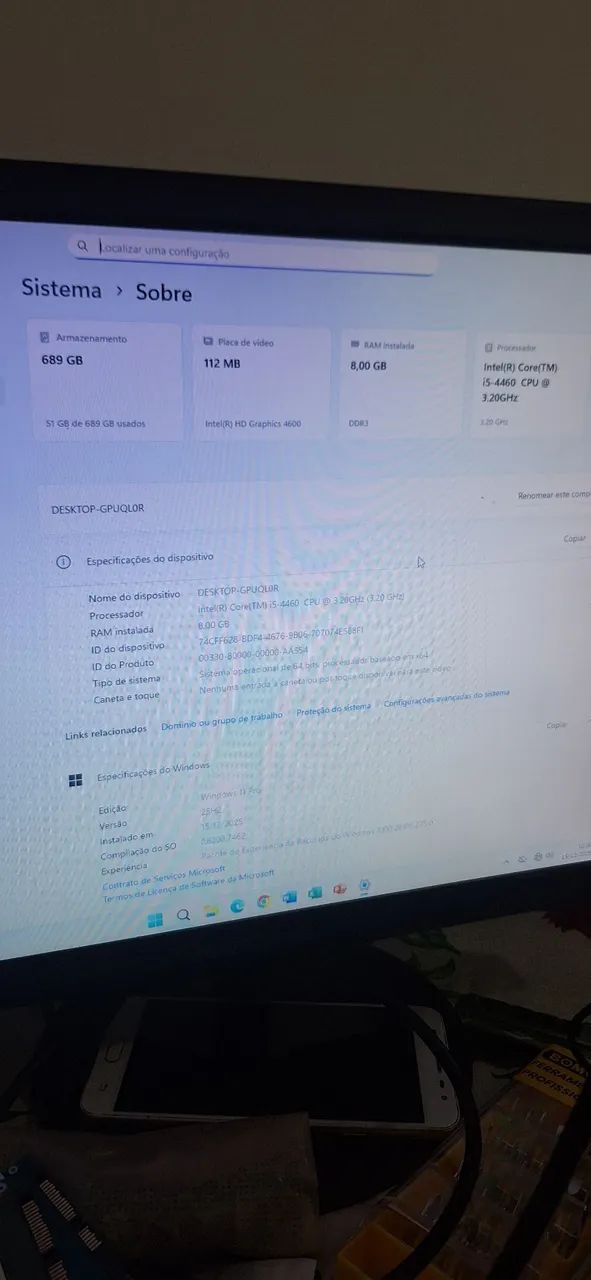 i5 Computer with 8GB RAM, SSD and HDD64739261273217121