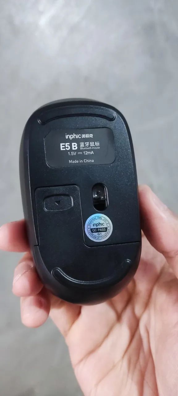 Mini Mouse Bluetooth - Preto - INPHIC - Novo - Foto 5